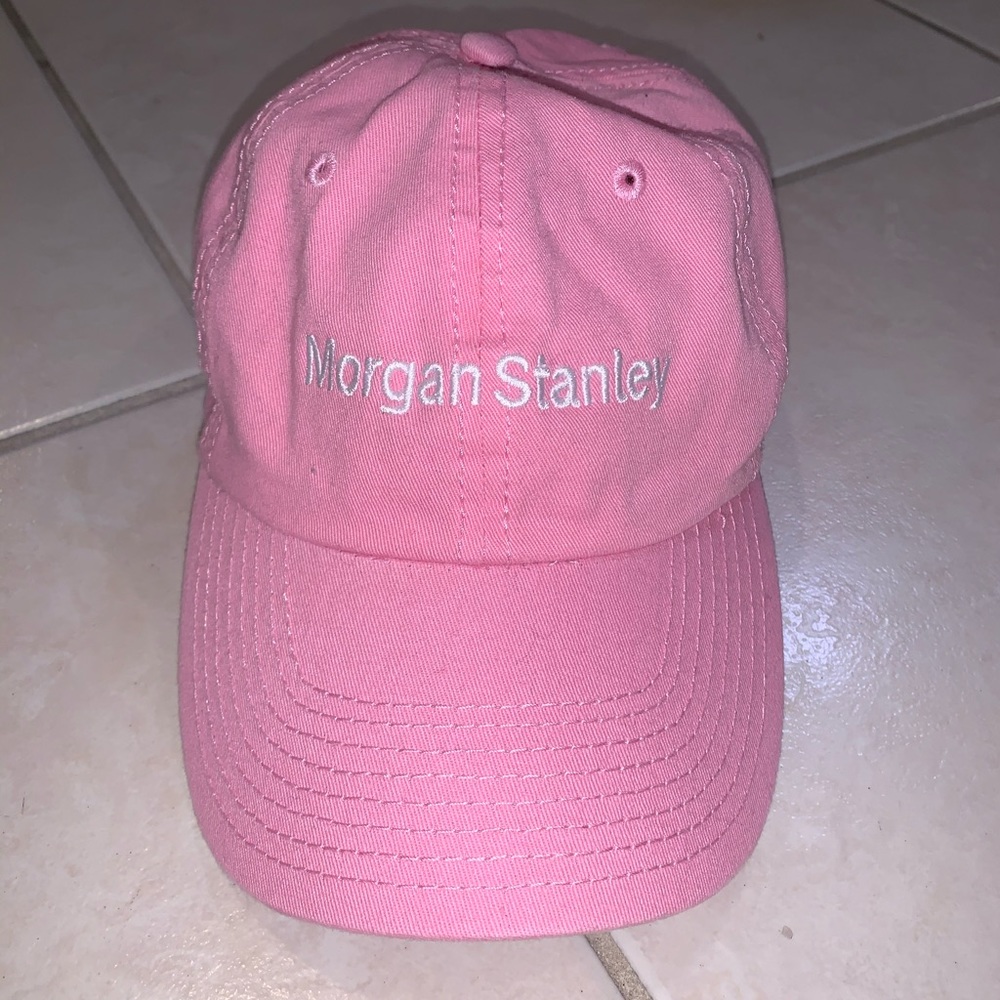 Pink Morgan Stanley Hat